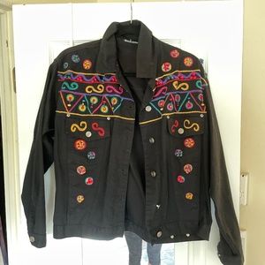 Black denim Jacket